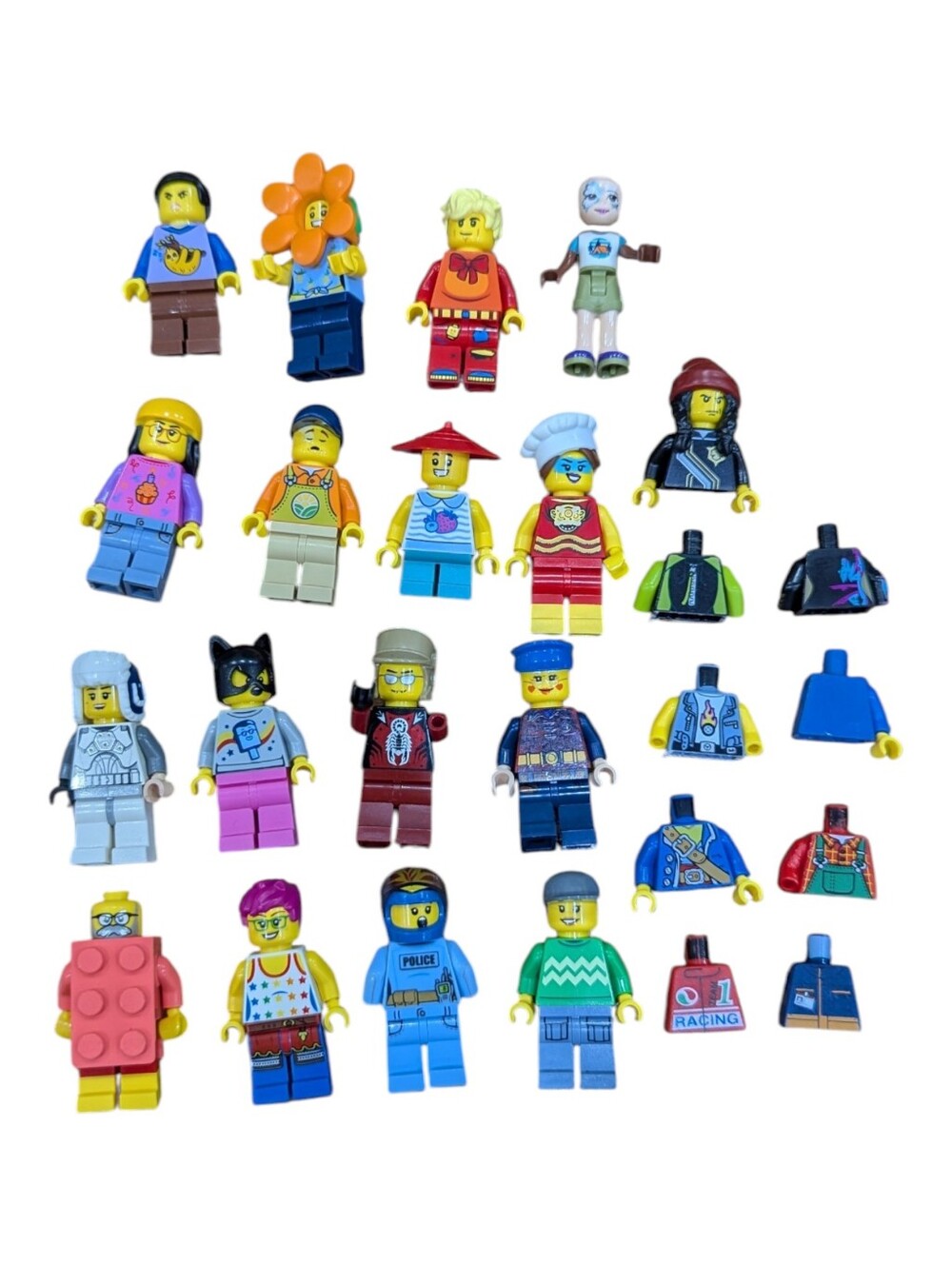 Lego Minifigs Mini Fig Figures People Friends Classic Assorted Bulk Lot